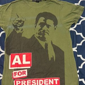 Very Rare vintage tshirt. Al Gore for President Marc Jacobs 2006
